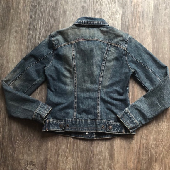 Women’s Jacob Connexion Jean Jacket Sz XS - Picture 4 of 4